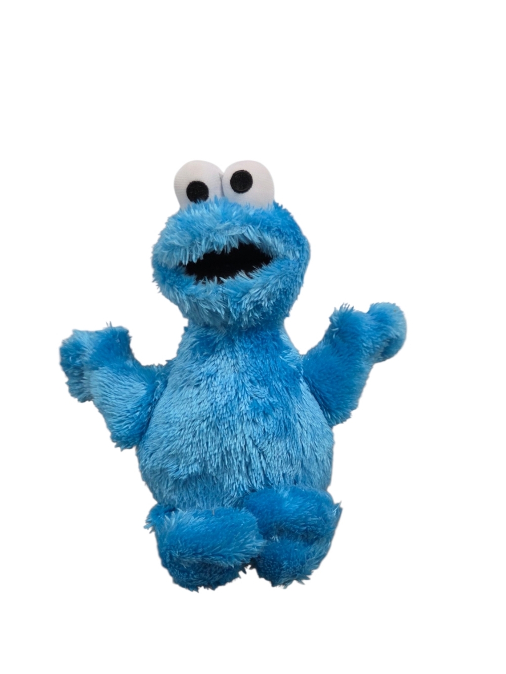 2013 Hasbro Sesame Street Cookie Monster Small Blue Plush C2224